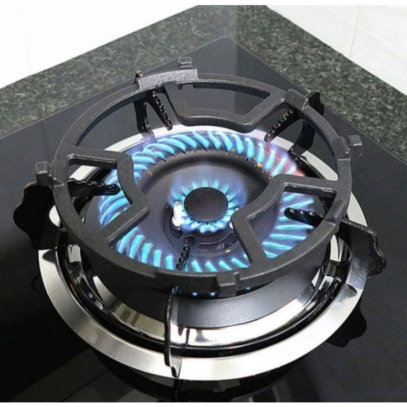 Tatakan Dudukan Tambahan Tungku Kompor Berbahan Besi Anti Licin Ati Slip Universal