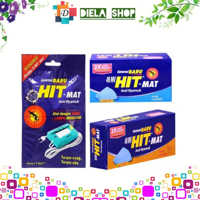 Obat nyamuk Hit Mat alat & refill