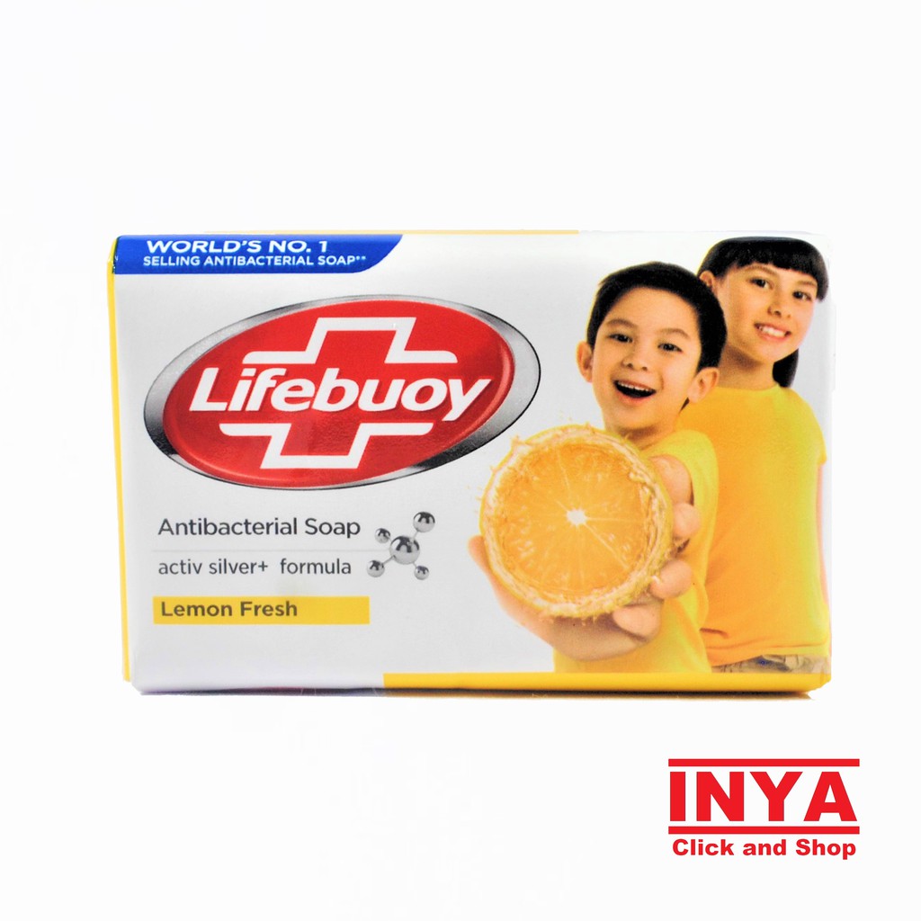 LIFEBUOY LEMON FRESH ANTIBACTERIAL SOAP  75gr - Sabun Batang