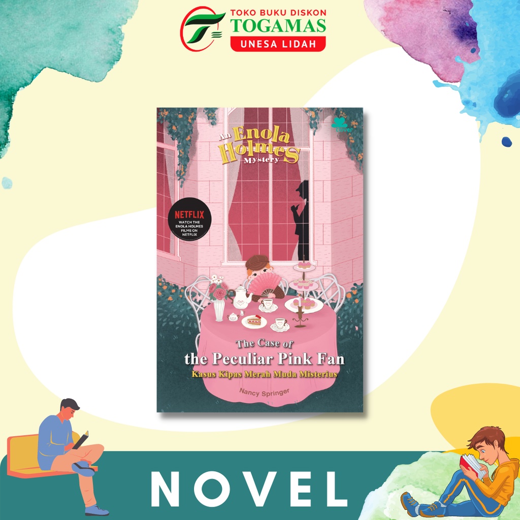 KISAH MISTERI ENOLA HOLMES : KASUS KIPAS MERAH MUDA MISTERIUS / THE CASE OF THE LEFT - HANDED LADY // BIZZARE BOIQUETS - NANCY SPRINGER