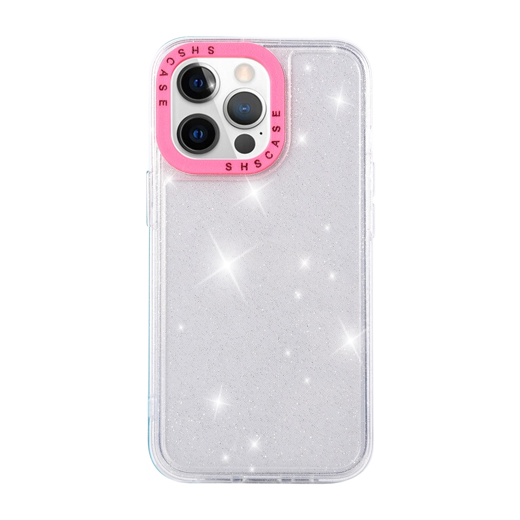 Case Bingkai Foto Gradasi Shockproof Untuk iphone 13 12 11 Pro Max 11 X XR XS Max 6 7 8 Plus SE 2020