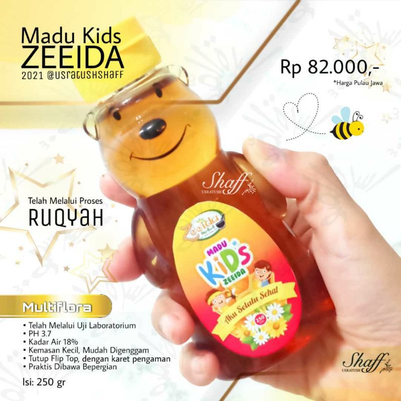 

MADU KIDS ZEEIDA HERBAL | PENAMBAH NAFSU MAKAN