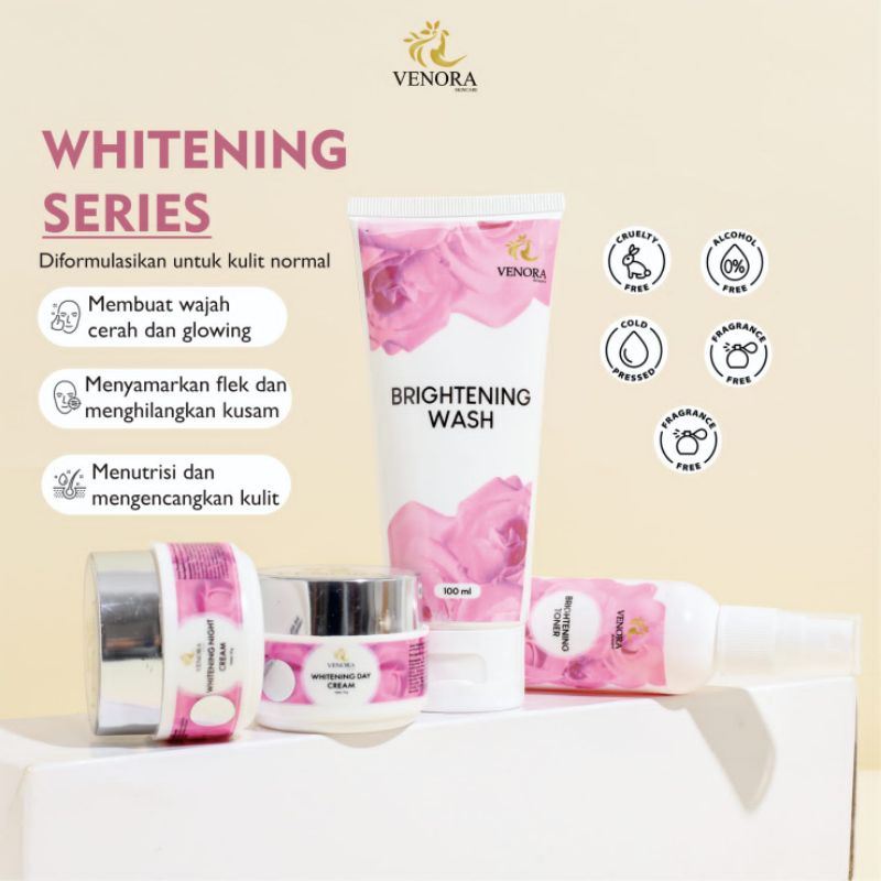 Venora Skincare Acne Series & Normal Series Bisa Mencerahkan Wajah, Menghilangkan Jerawat & Flek Hit
