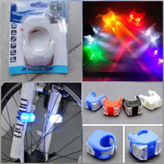 Lampu Sepeda Klip Disco Lampu Klip Sepeda