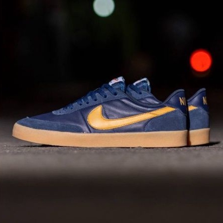 NIKE KILLSHOT X JCREW NAVY BROWN SOL GUM ORIGINAL SNEAKERS PRIA