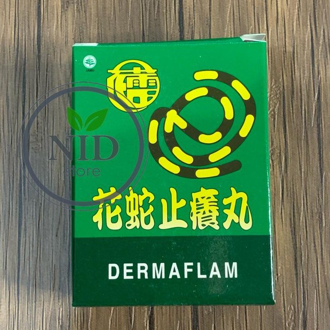 DERMAFLAM SNAKE ITCH REMOVING PILLS | OBAT GATAL