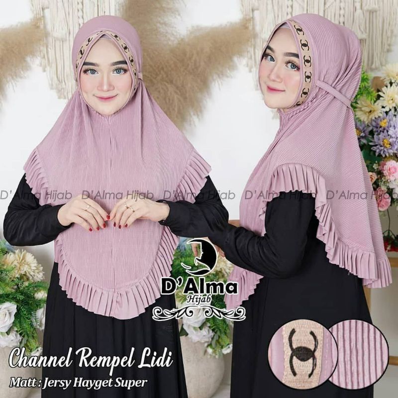 (COD)JILBAB INSTAN PLISKET MODEL TERBARU
