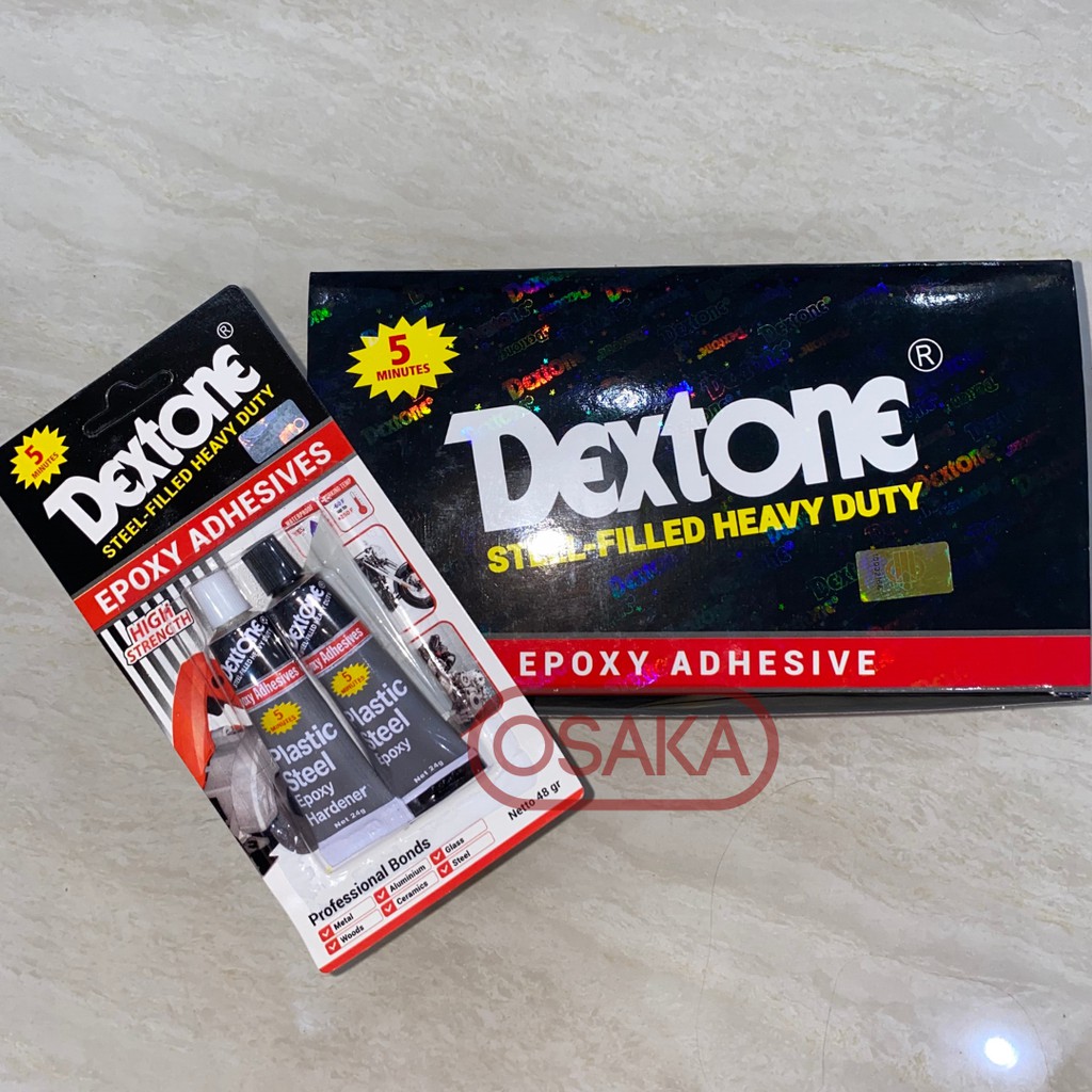 

Lem Besi Epoxy / Lem Campur Dextone 5 menit