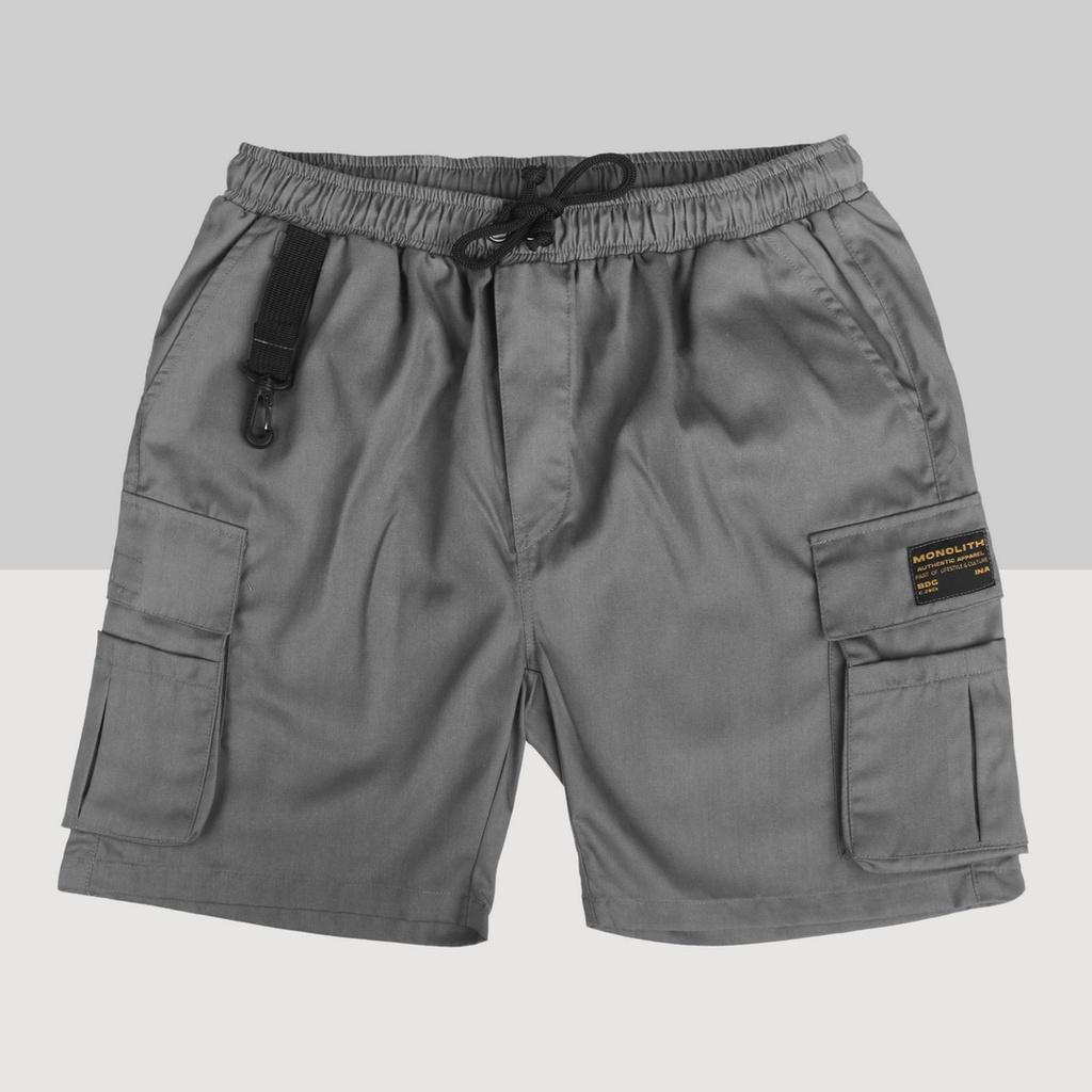 Monolith - Celana Cargo Pendek Unisex- Short Pant Premium