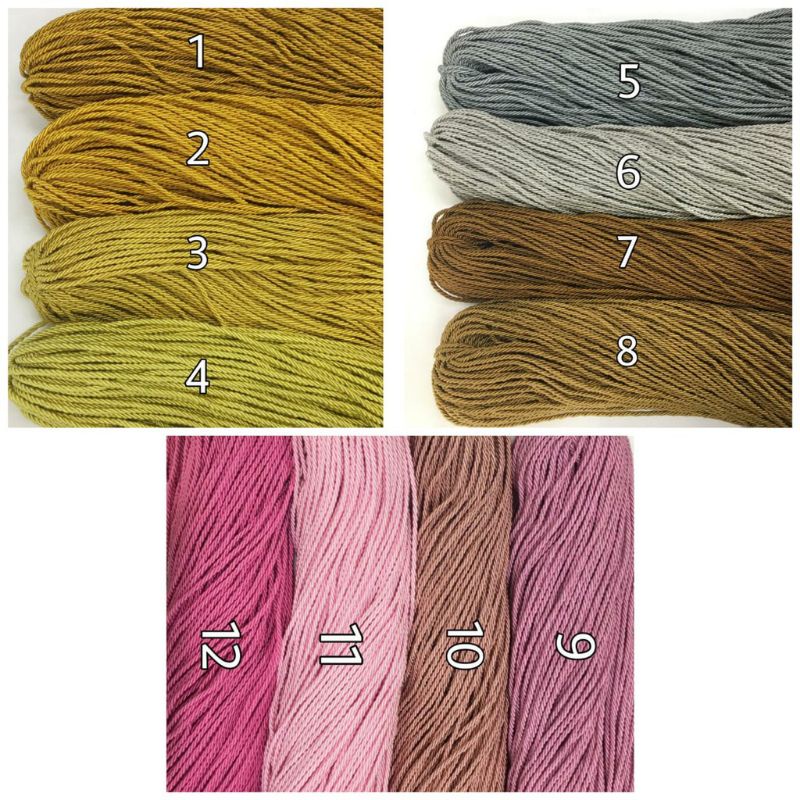 1 METER | D 3MM | TALI EMAS / TALI KUR MODEL TAMBANG WARNA EMAS | TALI POLOS