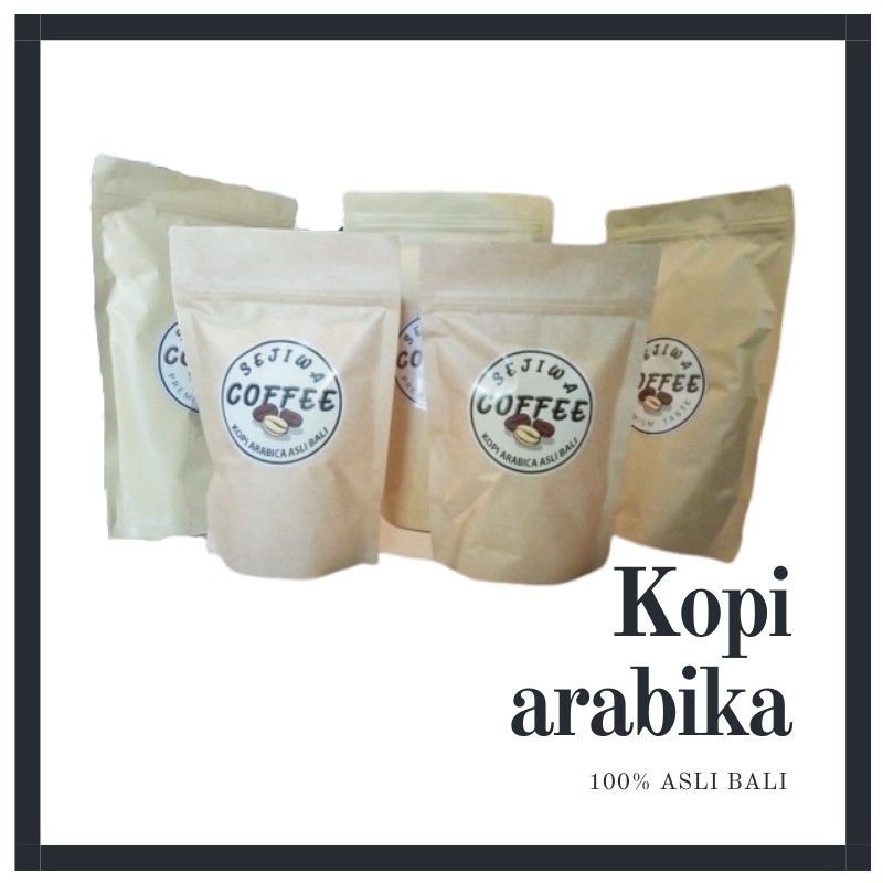 

KOPI ARABIKA BUBUK ASLI BALI 250 gr - SEJIWA COFFE