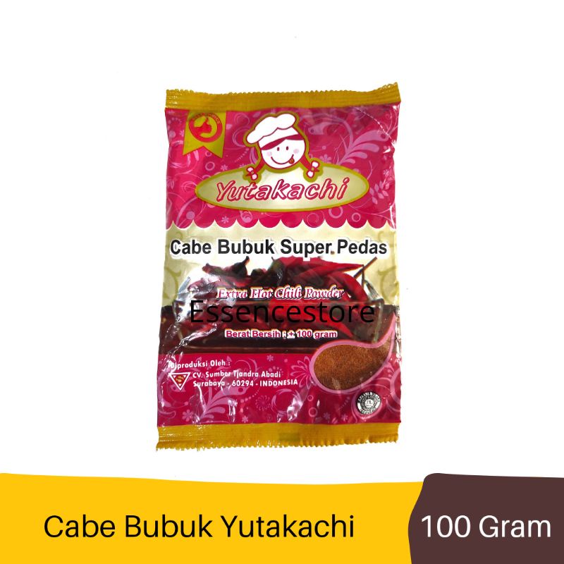 

Cabe Bubuk Super Pedas Yutakachi - 100 gram