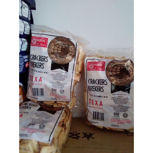 

Nissin Crackers Krekers Texa