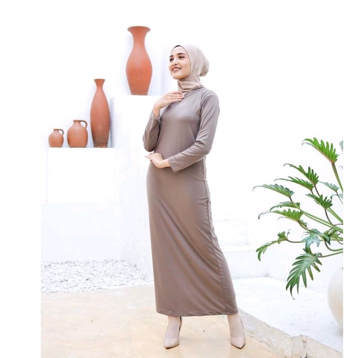 Manset Gamis Bahan Kaos Rayon