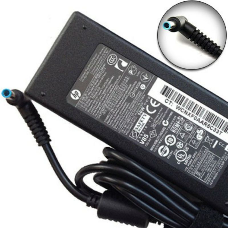 ORIGINAL ADAPTOR HP 19V 4.62A (4.5x3.0mm) BLUE PIN HP PAVILION 14 SERIES, HP ENVY 17 SERIES, HP ENVY TOUCHSMART 17, HP 15