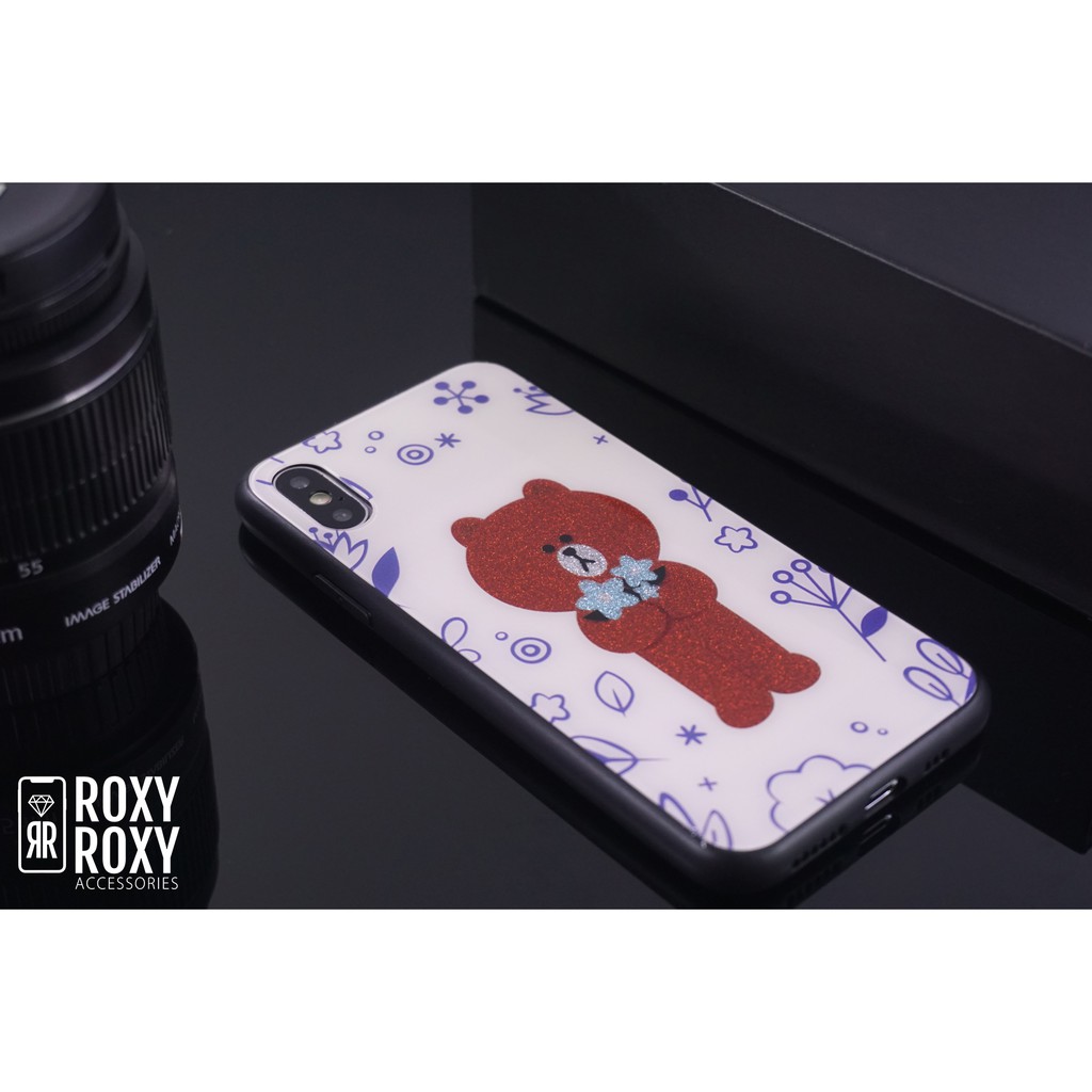 Case Glass Iphone 6G - 7GPlus - XSMax - XS Pasir