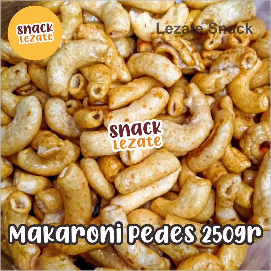 

Makaroni Pedas Manis Rujak 250gr Murah Enak Renyah / Makaroni Mekar Pedas Manis / Makroni Pedas Kiloan 1 / 4 kg