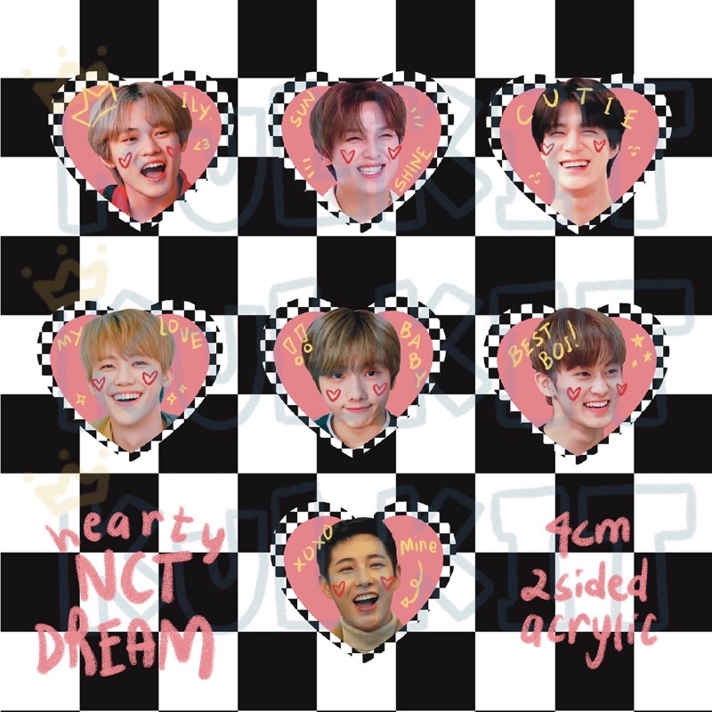 NCT DREAM hearty keyring!♡