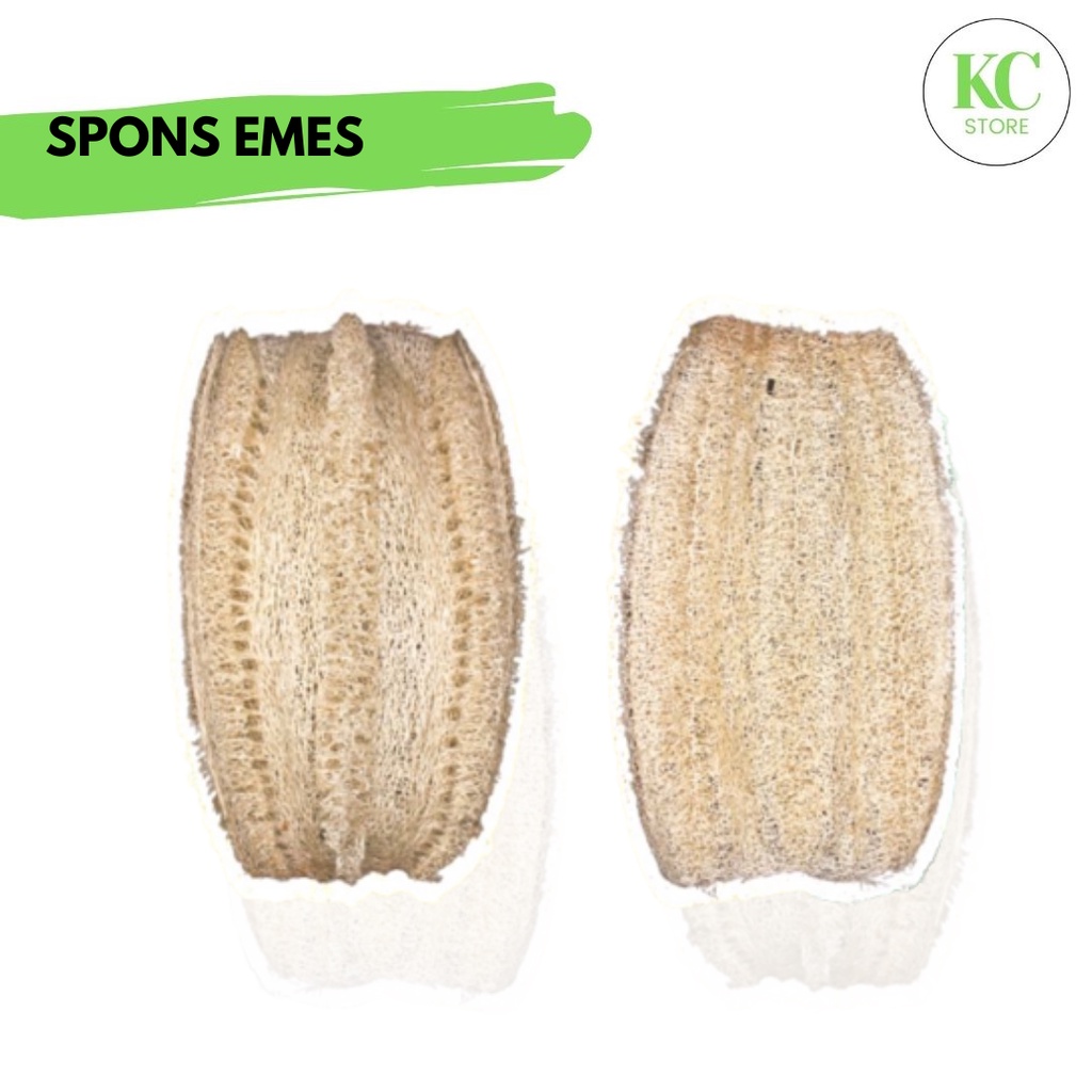 Sabut Gambas Loofah Spons EMES Serat Gambas Serabut Labu Oyong Kering Sabut Serbaguna Spon Mandi