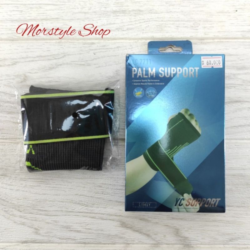 Deker Pelindung Pergelangan Tangan / Palm Support / Wrist Support / Wrist Wrap / Wrist Band / YC Sup