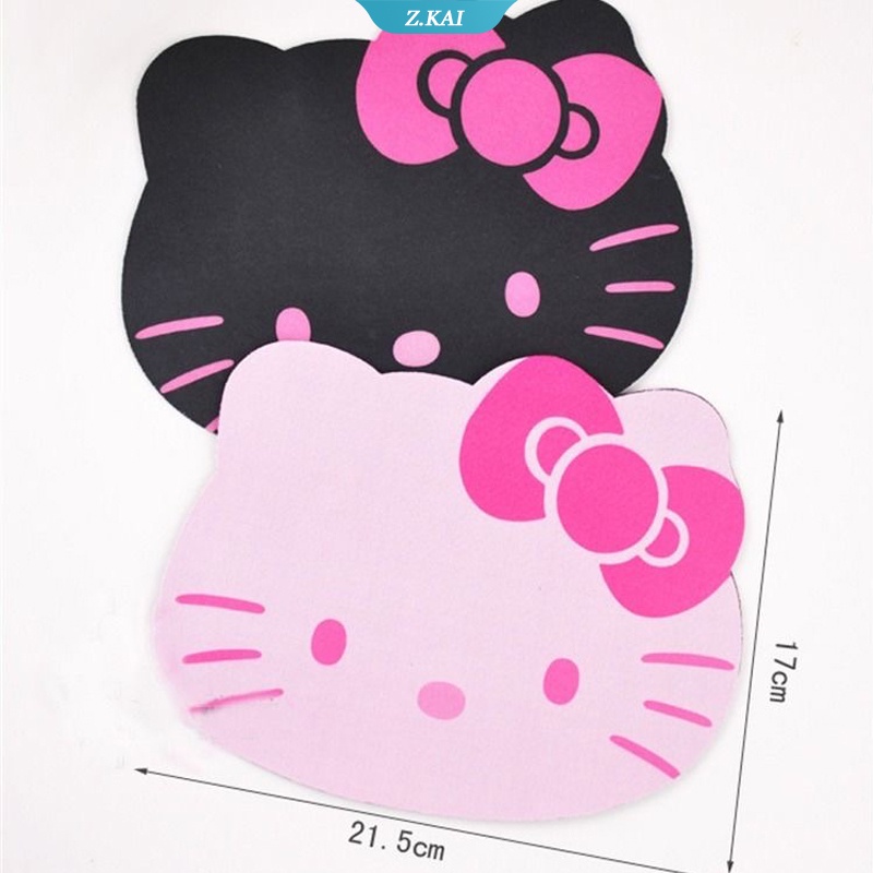 Mouse pad Motif Hello kitty Anti slip Untuk Meja Komputer