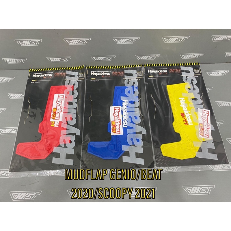 MUDFLAP HAYAIDESU BEAT 2020 / GENIO / SCOOPY 2021