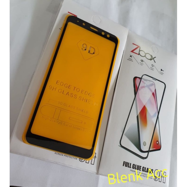 [ZBOX] Tempered Glass Full 10D 9D ZBOX premium samsung xiaomi iphone oppo vivo zenfone (wajib belsnja bubble pack dus)