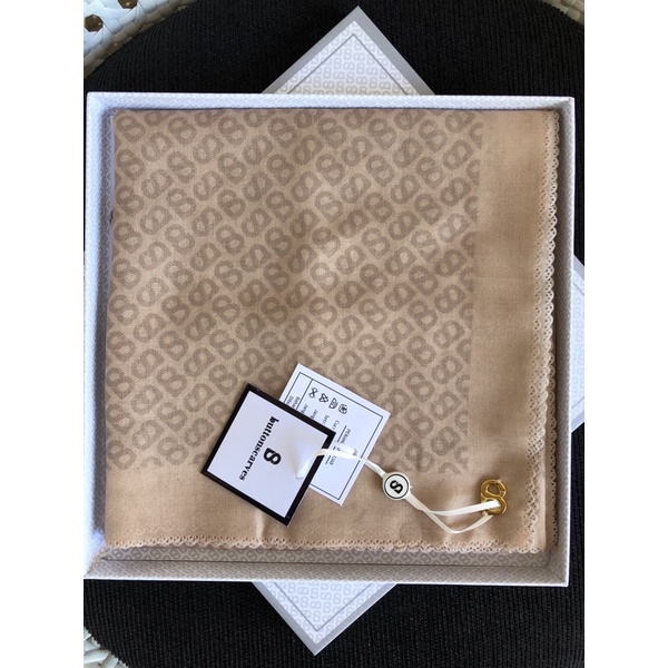 Tapis Square Buttonscarves Butter New bkn preloved