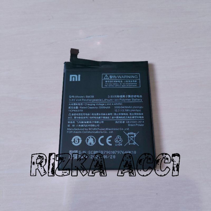 Baterai Batre Xiaomi Xiomi Mi Max 2 Max2 BM3B BM-3B Original Battery Batrai Hp