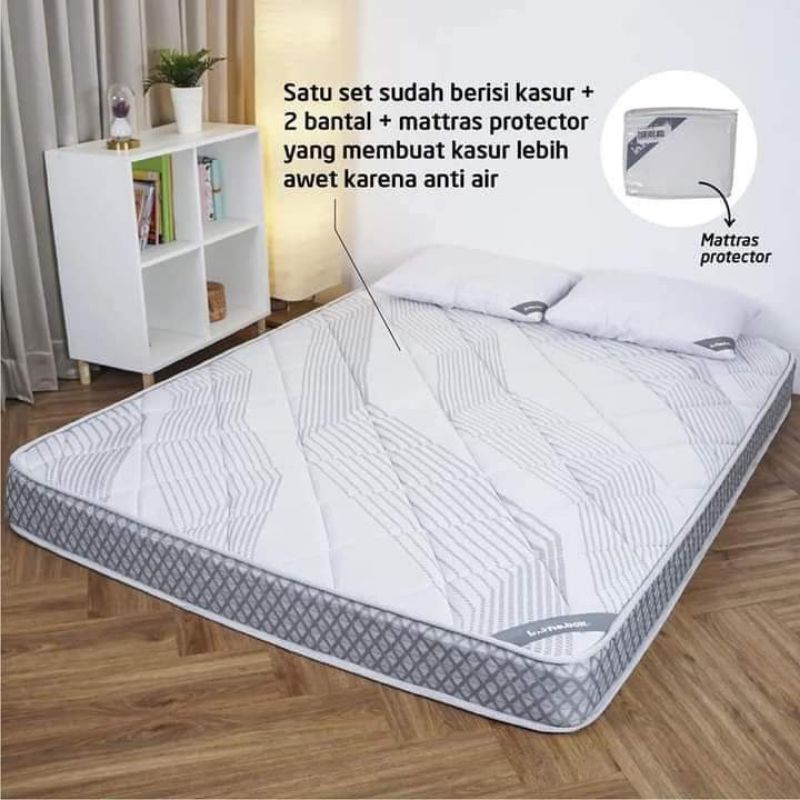 [ORIGINAL] Kasur InTheBox Comfy Ukuran 180 x 200 Bonus Sprei N 2 Pcs Bantal Dusdusan