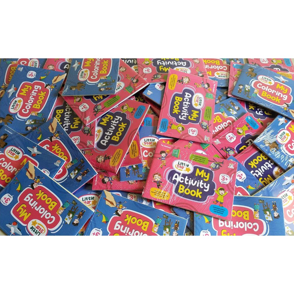 LITTLE STAR My Activity Books Ziyad Books Buku Stiker dan Aktivitas anak by Ziyad Book | BUku anak