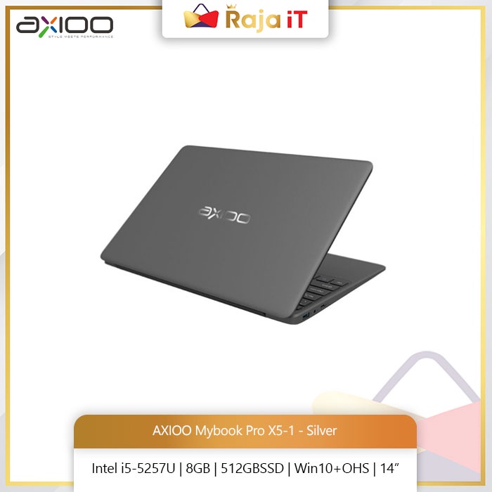 AXIOO Mybook Pro X5-1 (i5-5257u/8GB/512GB/Win10Pro+OHS/1Y/14