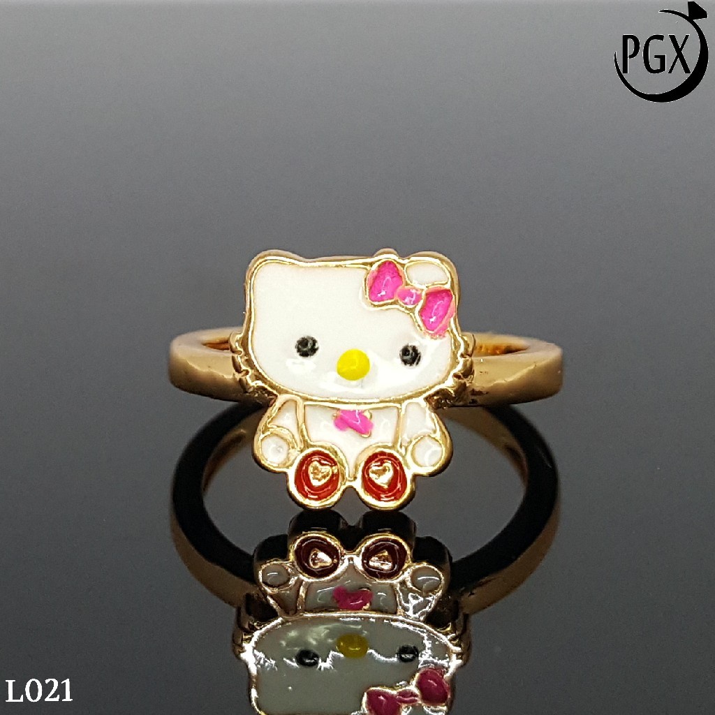 PGX Cincin Anak Xuping Aksesoris Perhiasan Lapis Emas Premium - L080