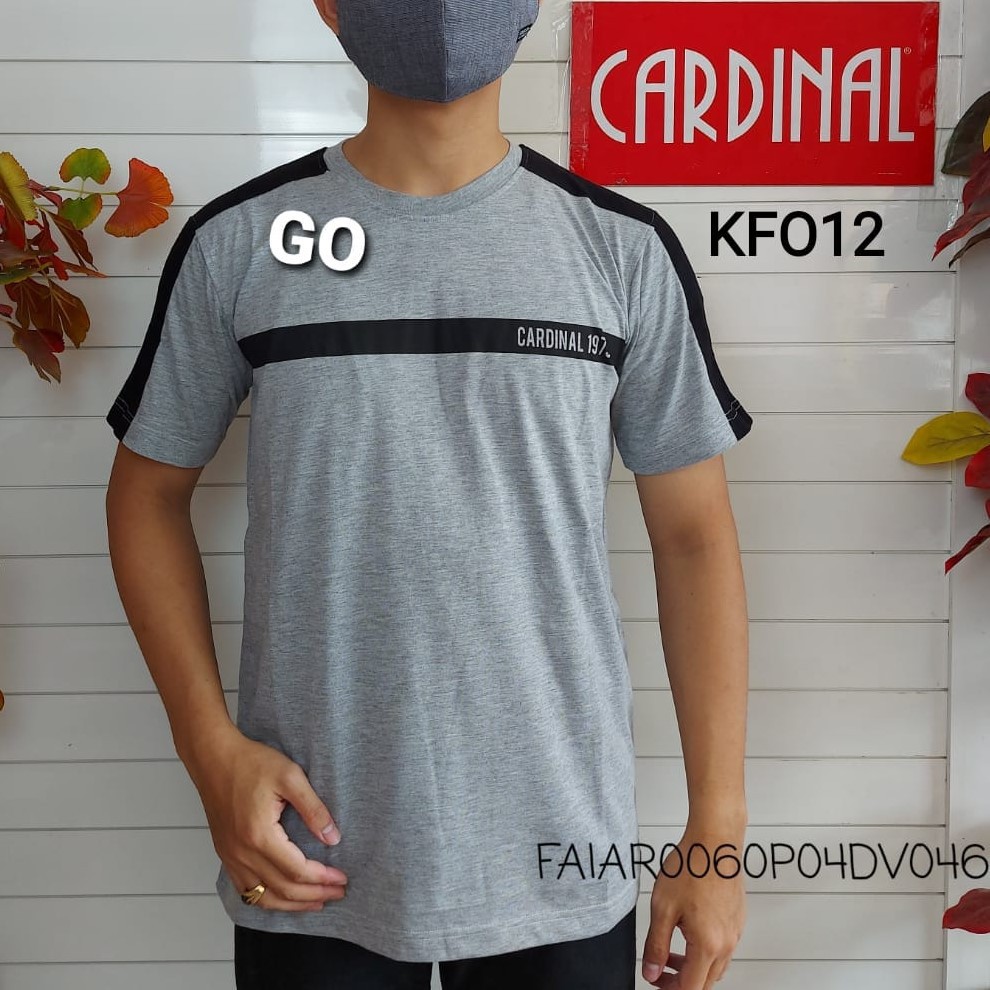 gos KFO CARDINAL FORMAL TSHIRT Pakaian Pria Atasan Kaos T-shirt Oblong Casual Original Lengan Pendek