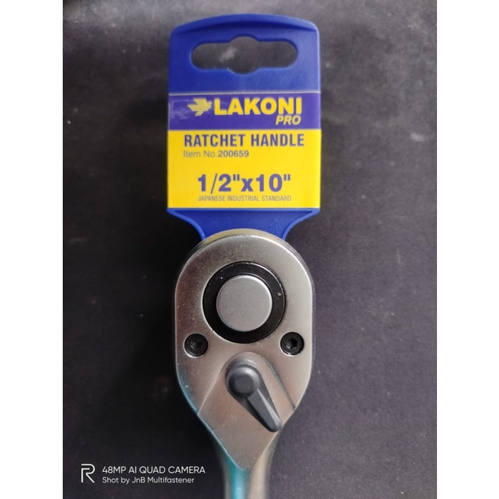 RACHET HANDLE 1/2&quot; x 10&quot; LAKONI PRO