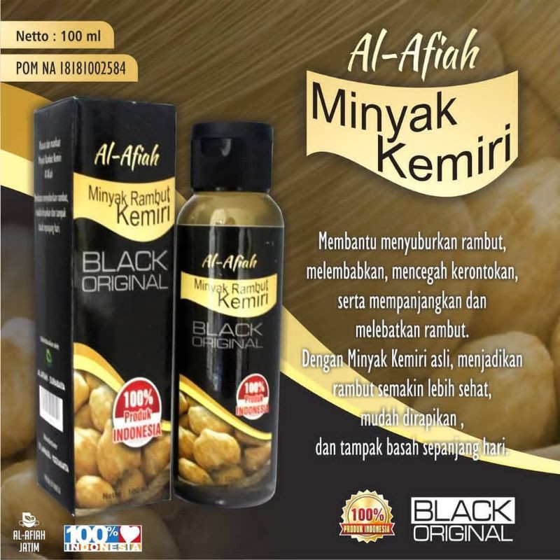 MINYAK KEMIRI AL AFIAH ORIGINAL