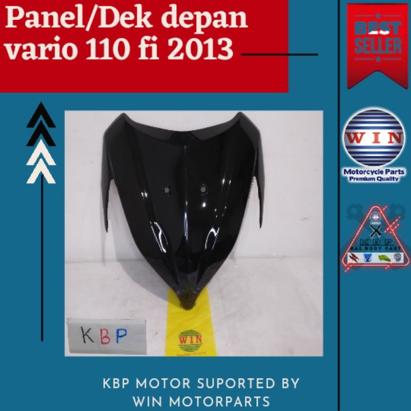 Dek depan vario 110 Fi injek 2013 | Panel depan vario 110 Fi Win | tameng dek panel cover dudukan pl