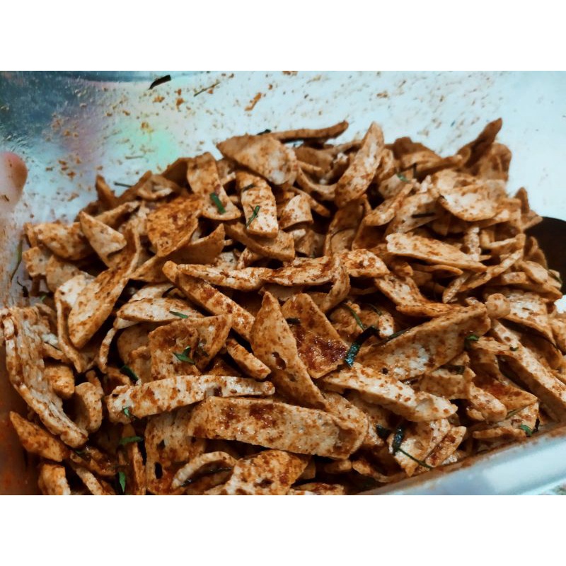 

Basreng ekstra pedas daun jeruk krupuk kripik basreng 1kg termurah