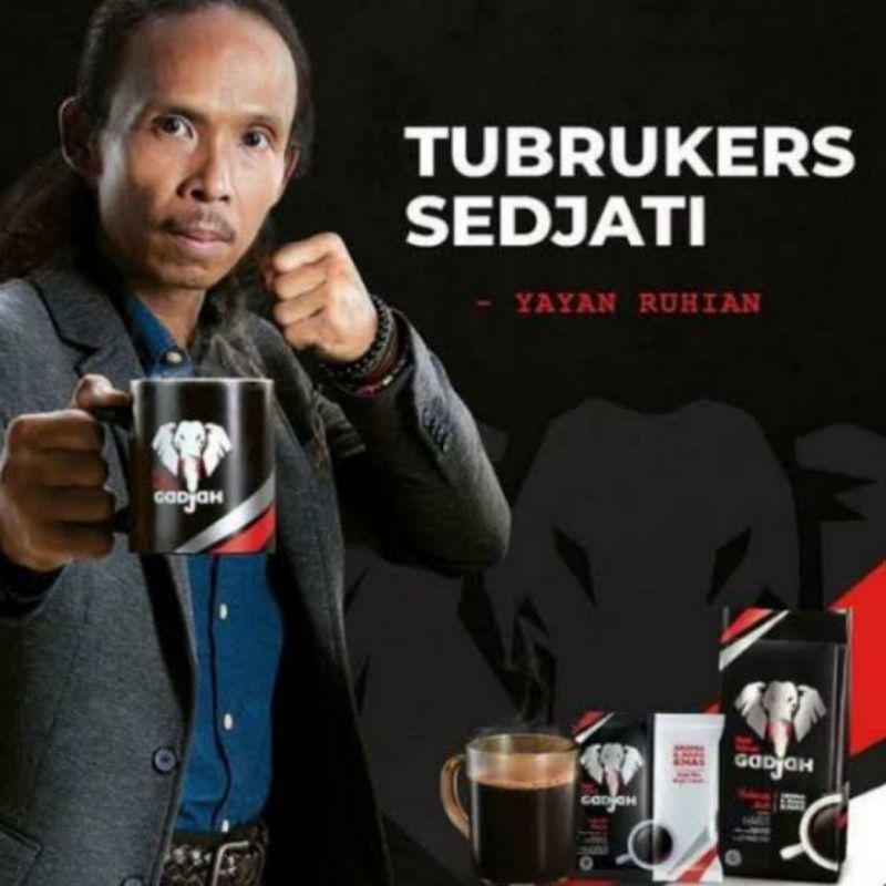 Kopi tubruk Gadjah gula gajah renceng