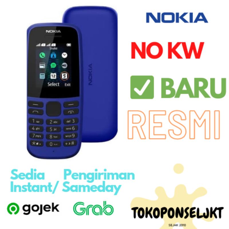 Jual Nokia 105 HP Jadul Garansi Resmi Indonesia|Shopee Indonesia