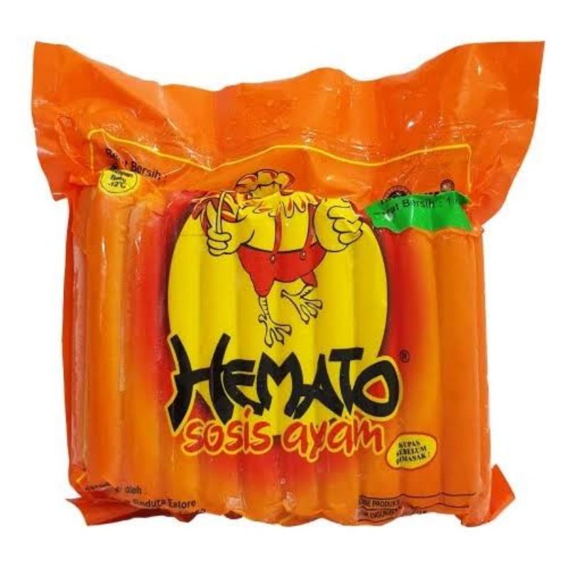 

SOSIS AYAM MERK HEMATO 375/500/1000GR