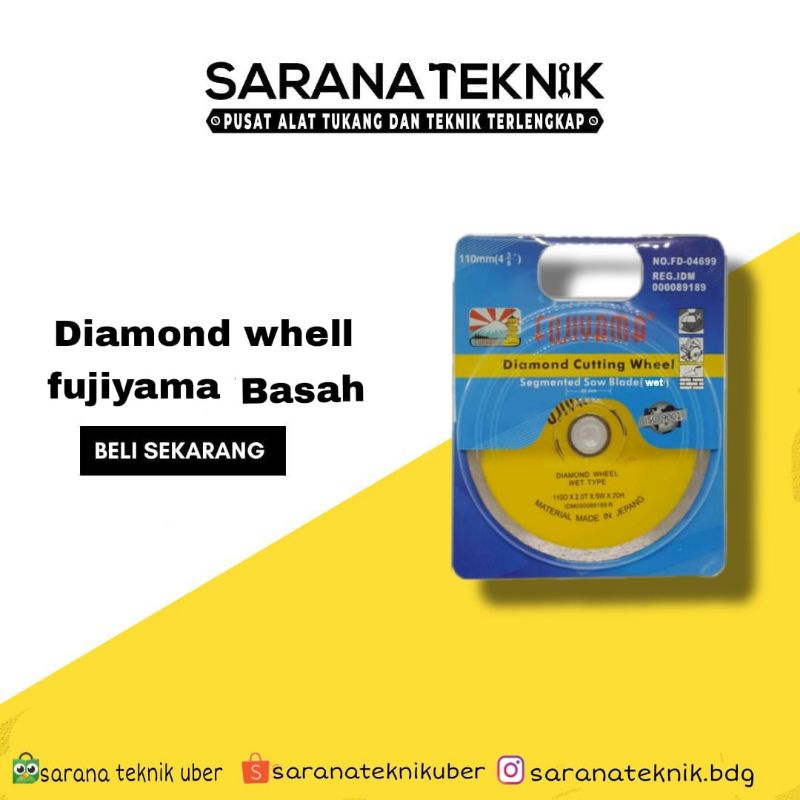Diamond wheel fujiyama basah / diamond wheel basah fujiyama