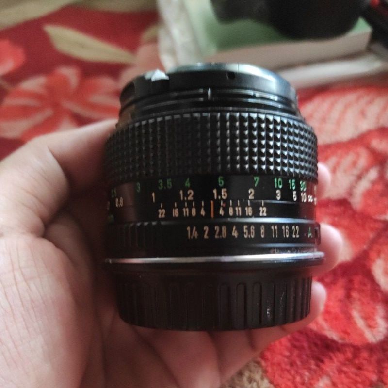 Canon 50mm Lensa fix manual jadul