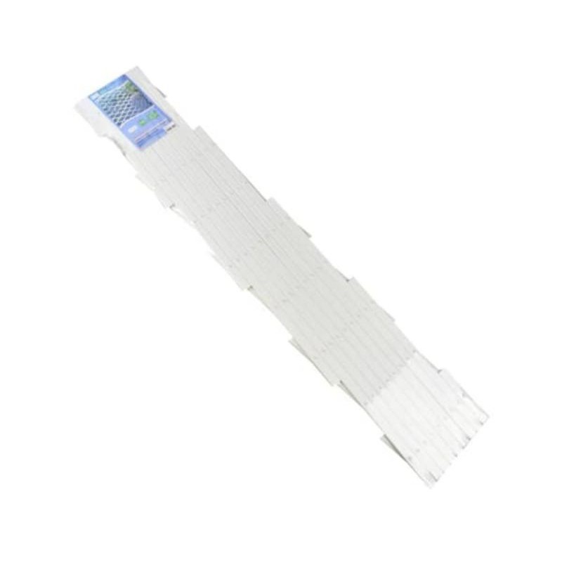 Teralis Plastik 1x2 Mtr - Putih<br />