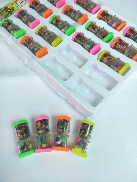 Penghapus Dispenser +Waterbeads Unik Lucu Murah