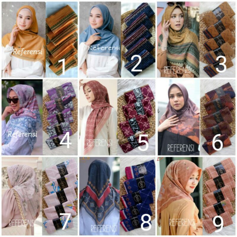 SALE PENGHABISAN/VOAL MOTIF/SALE HIJAB/DISKON HIJAB MOTIF/SALE HIJAB SEGIEMPAT/VOAL DEEKA/VOAL