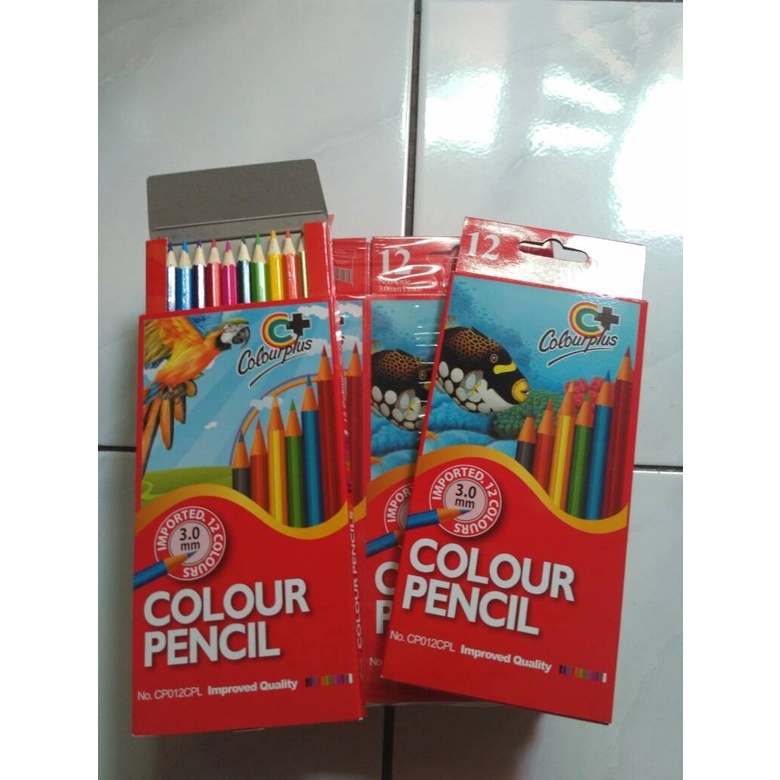 

Pensil Warna Colour Pencil Besar Isi 12 Warna