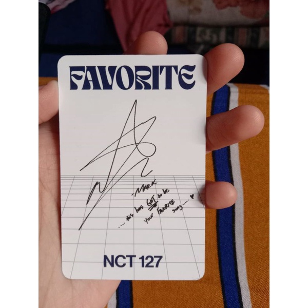 pc / photocard Mark NCT favorite metal catharsis