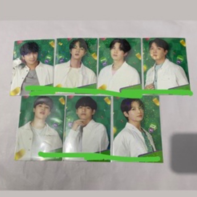 POSTCARD TOKO HIJAU BTS