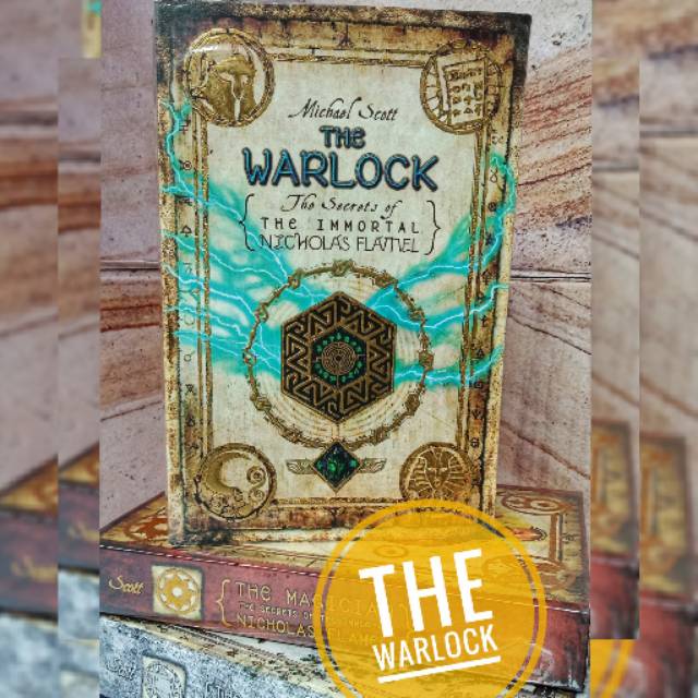 The Warlock : The Secrets of The Immortal Nicholas Flamel (preloved novel)